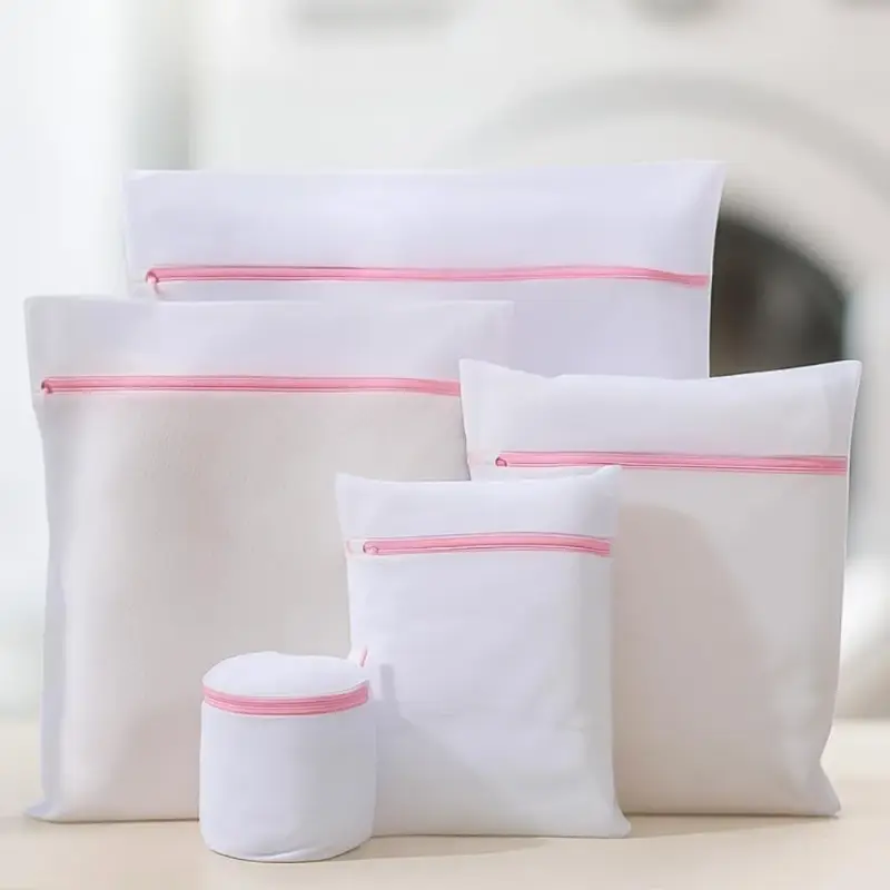 Kit 5 Sacos Protetores para Lavar Roupas na Máquina
