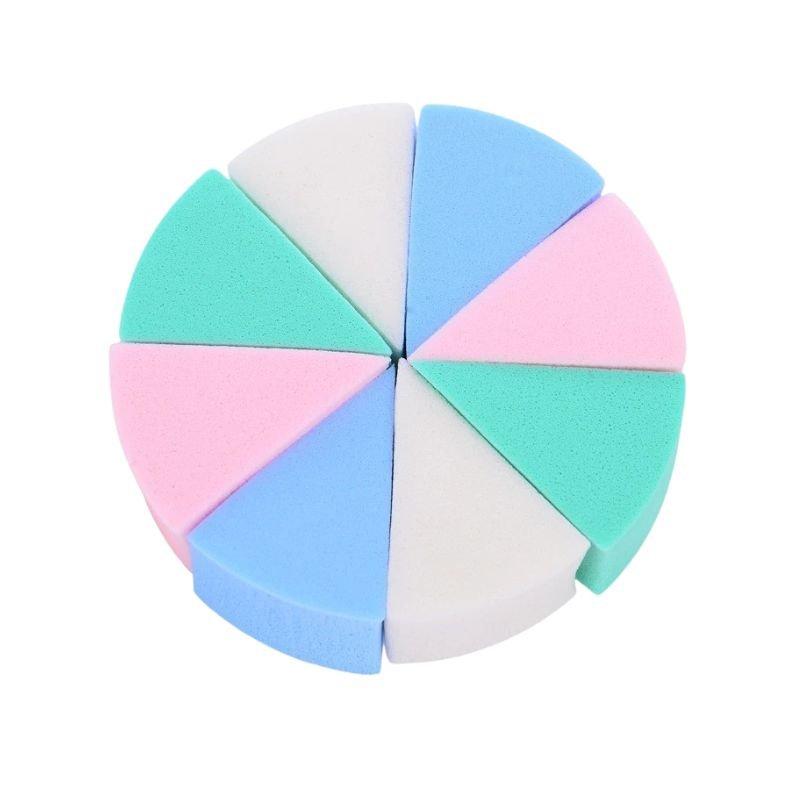 Kit de Esponjas Pizza Triangulares para Maquiagem