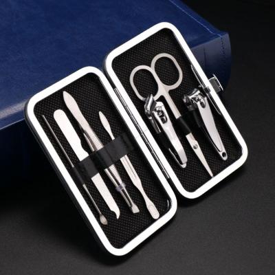 Kit De Unhas Em Aço Inoxidável – 7 Peças