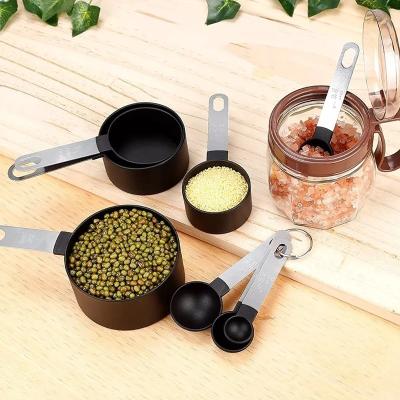 Kit Medidor Culinário Colher Copo Em Aço Inox – 08 Peças