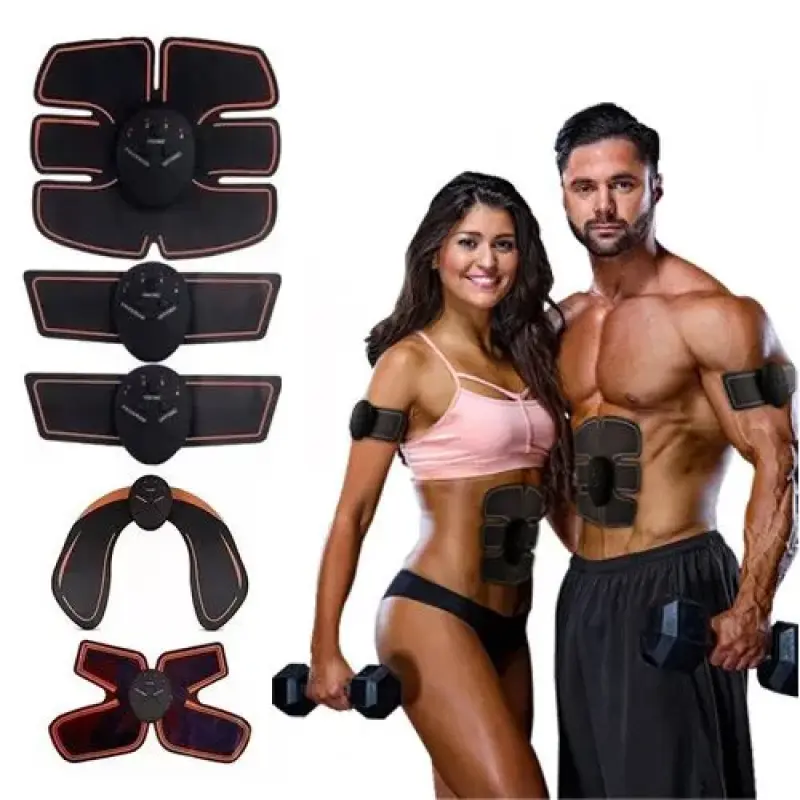 Kit Tonificador Muscular Elétrico 5 em 1 Smart Fitness Series Abdômen Pernas Bumbum