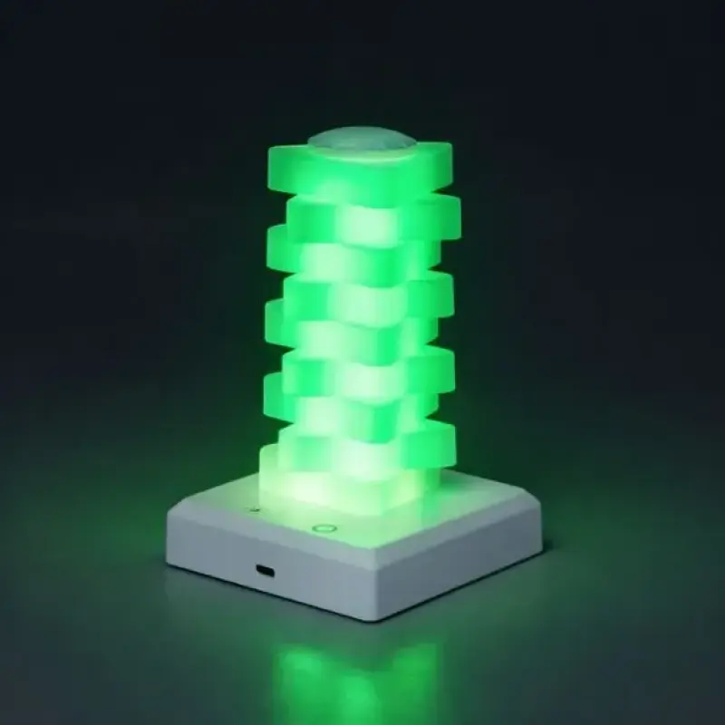 Lâmpada de Mesa Colorida RGB com Controle de Toque e 6 Modos de Luz