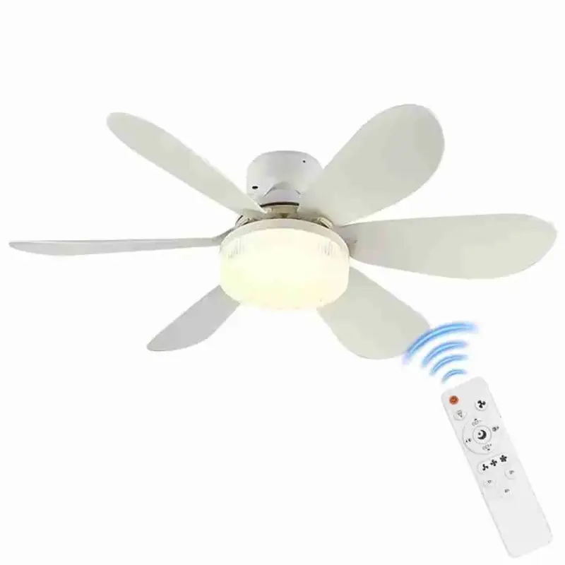 Lâmpada Luminária Ventilador De Teto C/ Controle Remoto – 60W