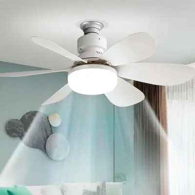 Lâmpada Luminária Ventilador De Teto C/ Controle Remoto – 60W