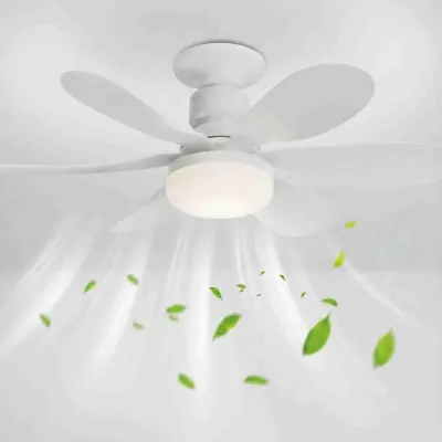 Lâmpada Luminária Ventilador De Teto C/ Controle Remoto – 60W