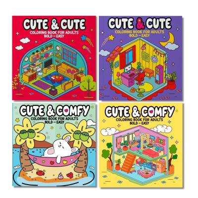 Livro De Colorir Cute & Comfy Tik Tok