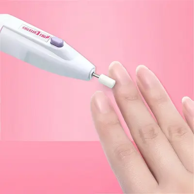 Lixa Elétrica Unhas Aparelho Lixador De Unha e Tira Cutícula