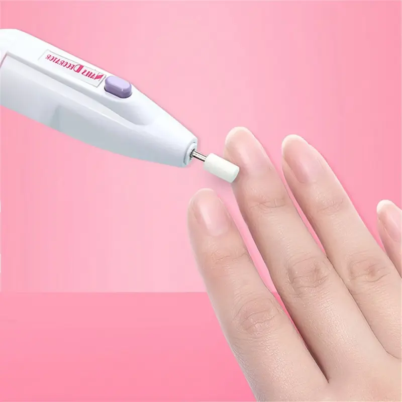 Lixa Elétrica Unhas Aparelho Lixador De Unha e Tira Cutícula