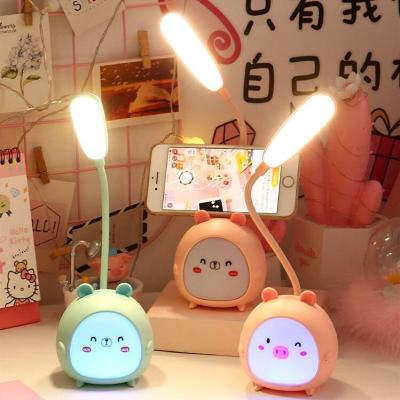 Luminária Abajur Led Colorido Bichinhos Bateria Recarregável Usb
