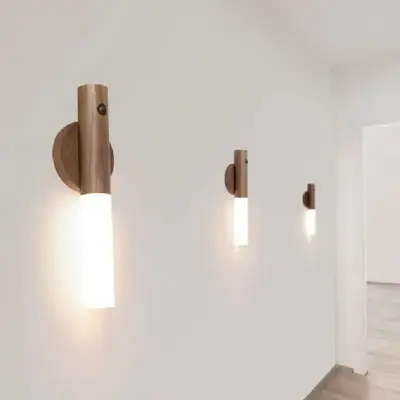 Luminária Bastão Luz LED Recarregável Sensor Movimento
