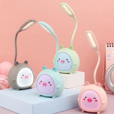 Luminária Abajur Led Colorido Bichinhos Bateria Recarregável Usb