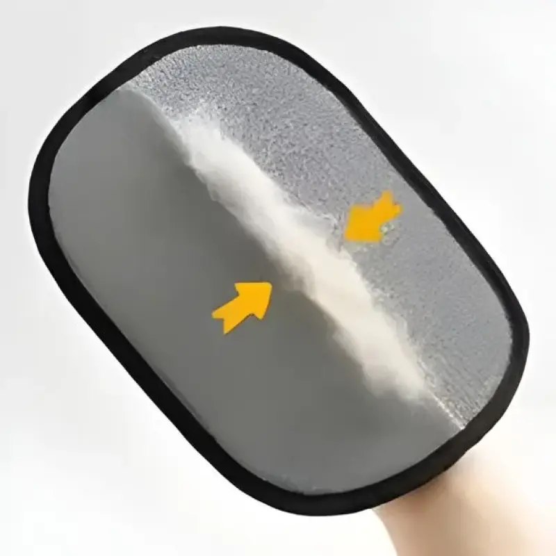 Luvas Removedoras de Pelos Dupla Face para Pets, Roupas e Sofás