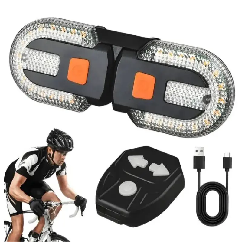 Luz Traseira para Bicicleta com Comando Remoto