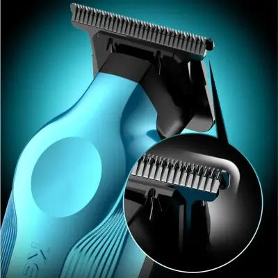 Máquina De Cabelo Acabamento Profissional Original Kemei 264