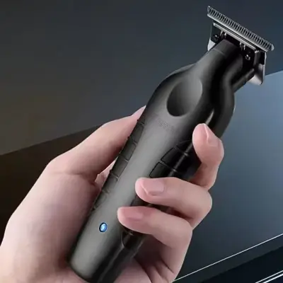 Máquina De Cabelo Profissional Original Sem Fio Recarregável Kemei 2296