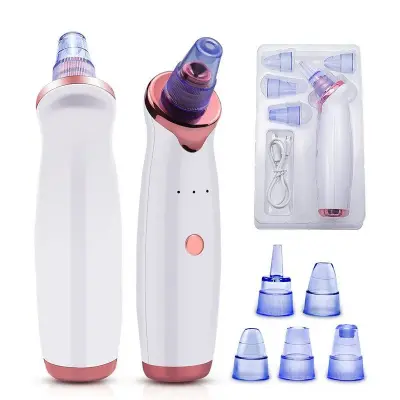 Máquina Sucção Remover Cravos Espinhas Acne Sugador a Vácuo