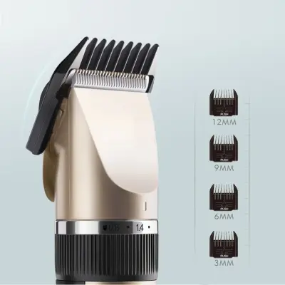 Máquina Tosador Aparador Pelos Pet Cães Gatos Recarregável