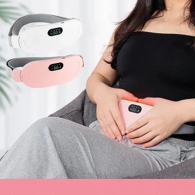 Massageador Cinta Térmica Tratamento Dor e Cólicas Menstruais