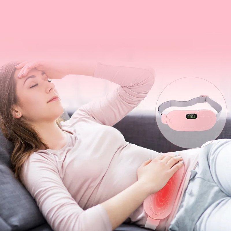 Massageador Cinta Térmica Tratamento Dor e Cólicas Menstruais
