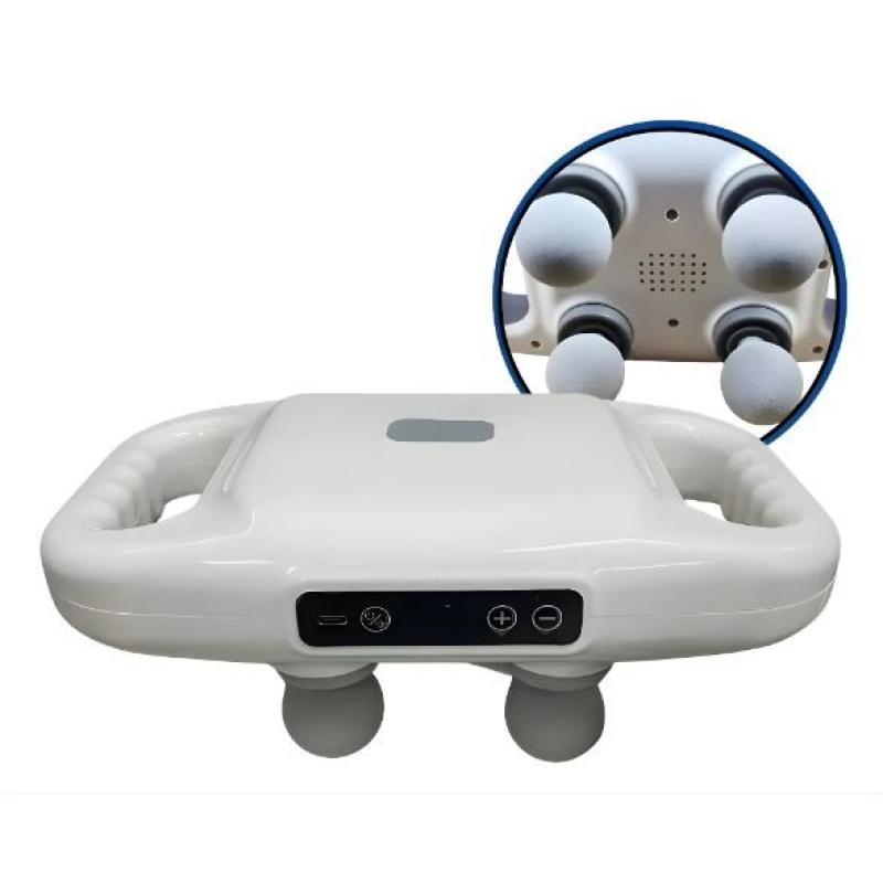 Massageador Elétrico 4 Ponteiras com 5 Velocidades de Massagem