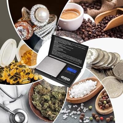 Mini Balança Digital De 0,1g Até 500g
