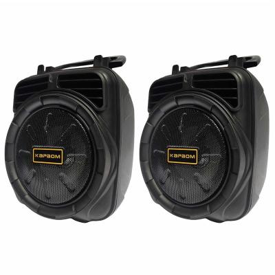Mini Caixa De Som Bluetooth Com Radio FM E Led