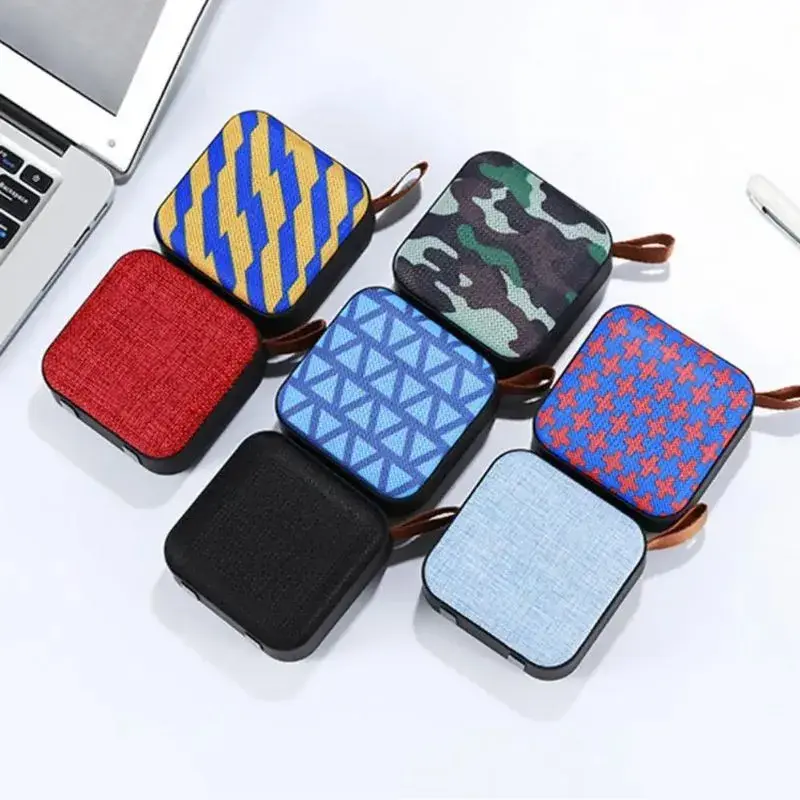 Mini Caixa De Som Portátil Bluetooth Com Alça De Mão