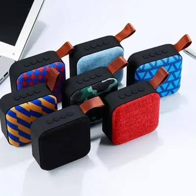 Mini Caixa De Som Portátil Bluetooth Com Alça De Mão