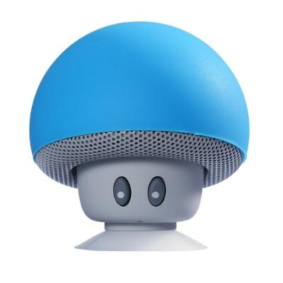 Mini Caixa de Som Portátil com Bluetooth Cogumelo