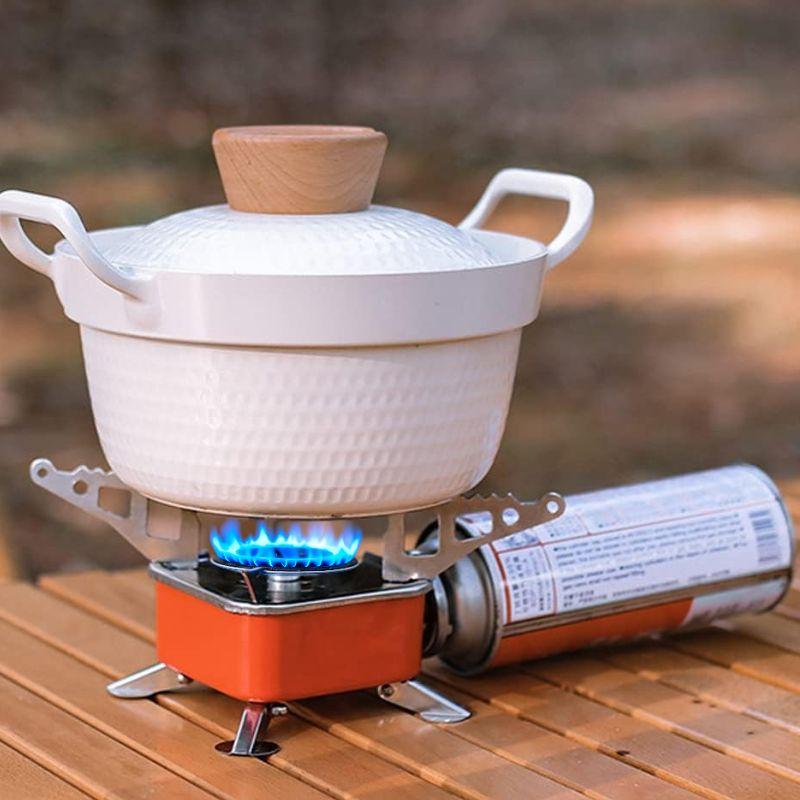 Mini Fogão Quadrado Dobrável Portátil