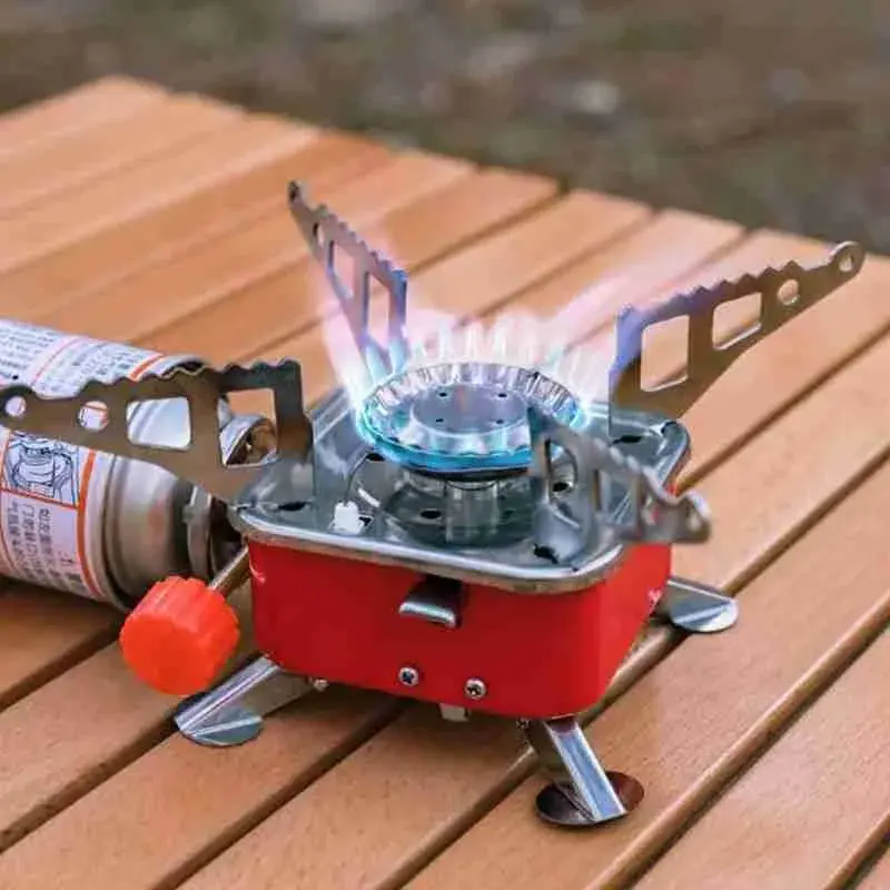 Mini Fogão Quadrado Dobrável Portátil