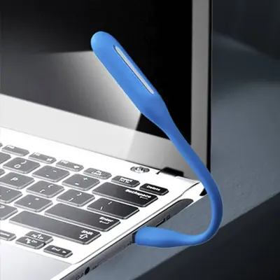 Mini Lanterna Luminária Led Usb Portátil Notebook Leitura