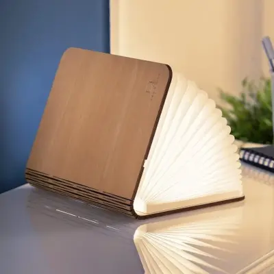 Mini Livro Luminária Magnético USB Recarregável