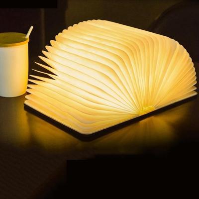 Mini Livro Luminária Magnético USB Recarregável