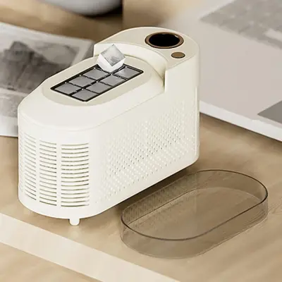Mini Máquina de Fabricar Gelo Doméstica Portátil