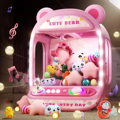 Mini Maquina De Pegar Bichinho Garra Divertida Brinquedos E Pelúcia
