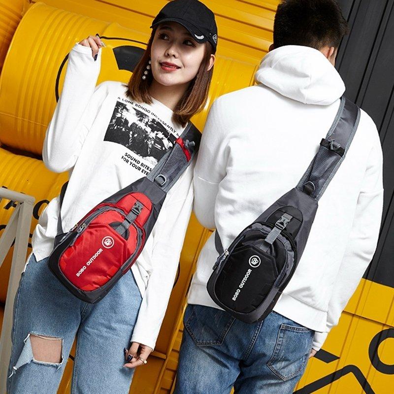 Mini Mochila Transversal Impermeável Unissex