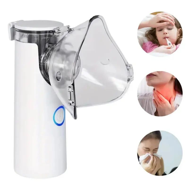 Mini Nebulizador Inalador Portátil Ultrassônico Sem Fio