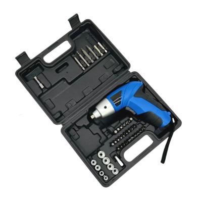 Mini Parafusadeira Sem Fio 49 peças Recarregável USB-C Com Kit de Chaves E Maleta