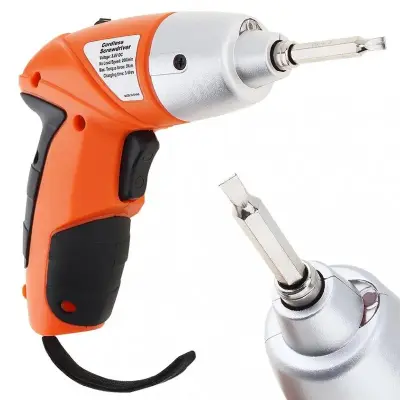 Mini Parafusadeira Eletrica Sem Fio Bivolt 45pçs + Maleta
