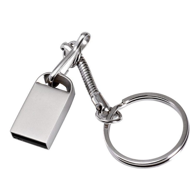 Mini Pen Drive Chaveiro de Metal Nano 16gb De Capacidade Usb 2.0