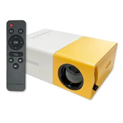 Mini Projetor Portátil 1080p Cinema Filme Futebol Hdmi Tv Pc