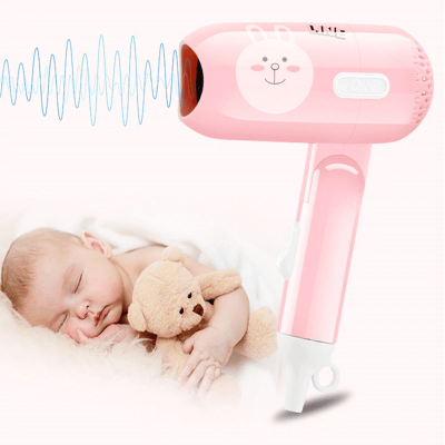 Mini Secador de Cabelo Portátil Dobrável – 110v