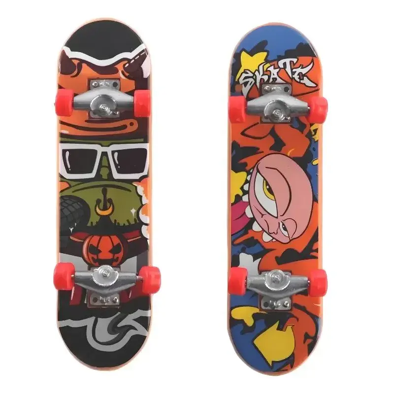 Mini Skate de Dedo Kit com 2 Unidades
