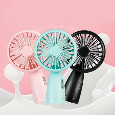 Mini Ventilador de Mão e Mesa Silencioso Recarregável Portátil