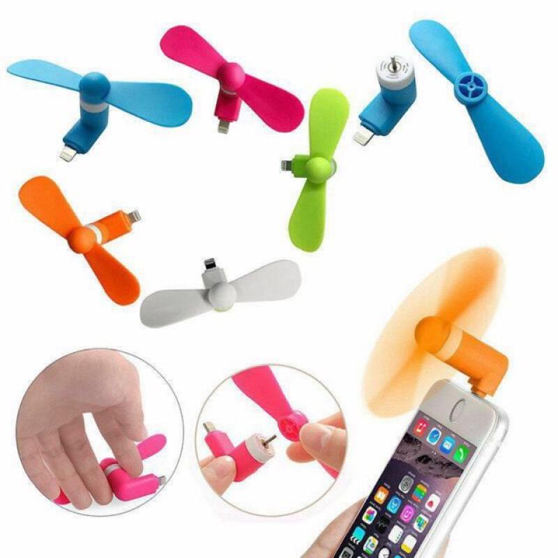 Mini Ventilador para Celular Android e Iphone