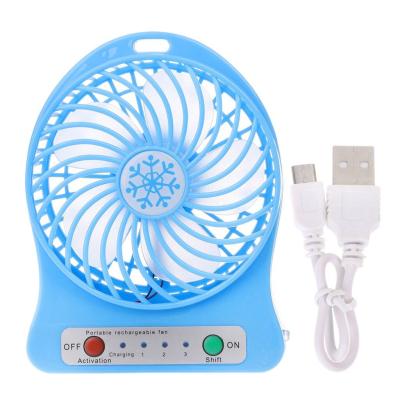 Mini Ventilador Portátil Recarregável Usb 3 Velocidades Fan Mini
