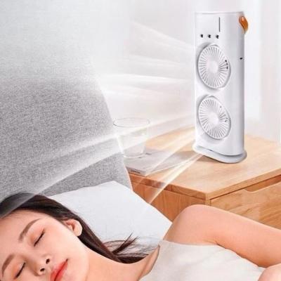 Mini Ventilador Umidificador Portátil Duplo