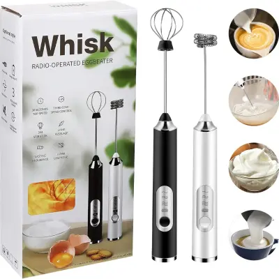Misturador Bebidas Ovos Mini Mixer Fuê Portátil Elétrico Recarregável