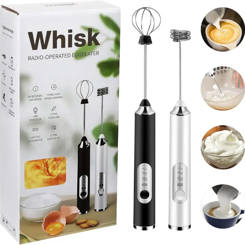 Misturador Bebidas Ovos Mini Mixer Fuê Portátil Elétrico Recarregável